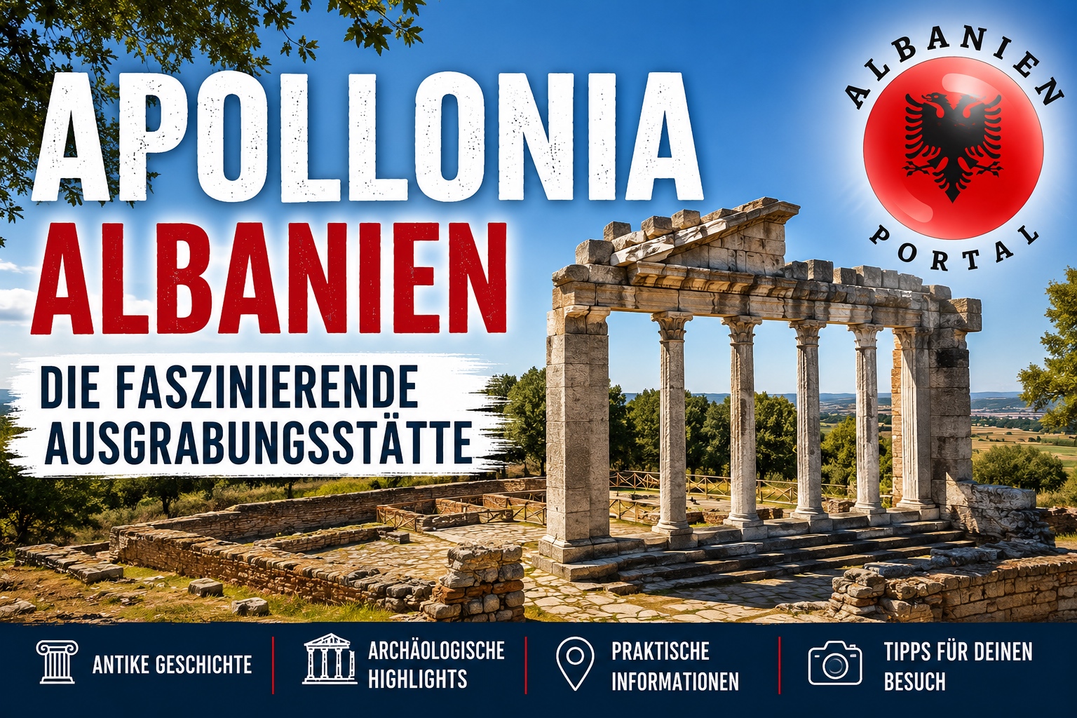 Apollonia Albanien Titelbild